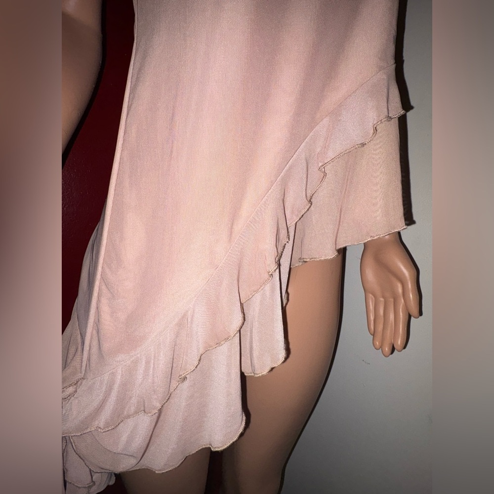 Women’s Know One Cares Ruffle Top - Picture 3 of 7
